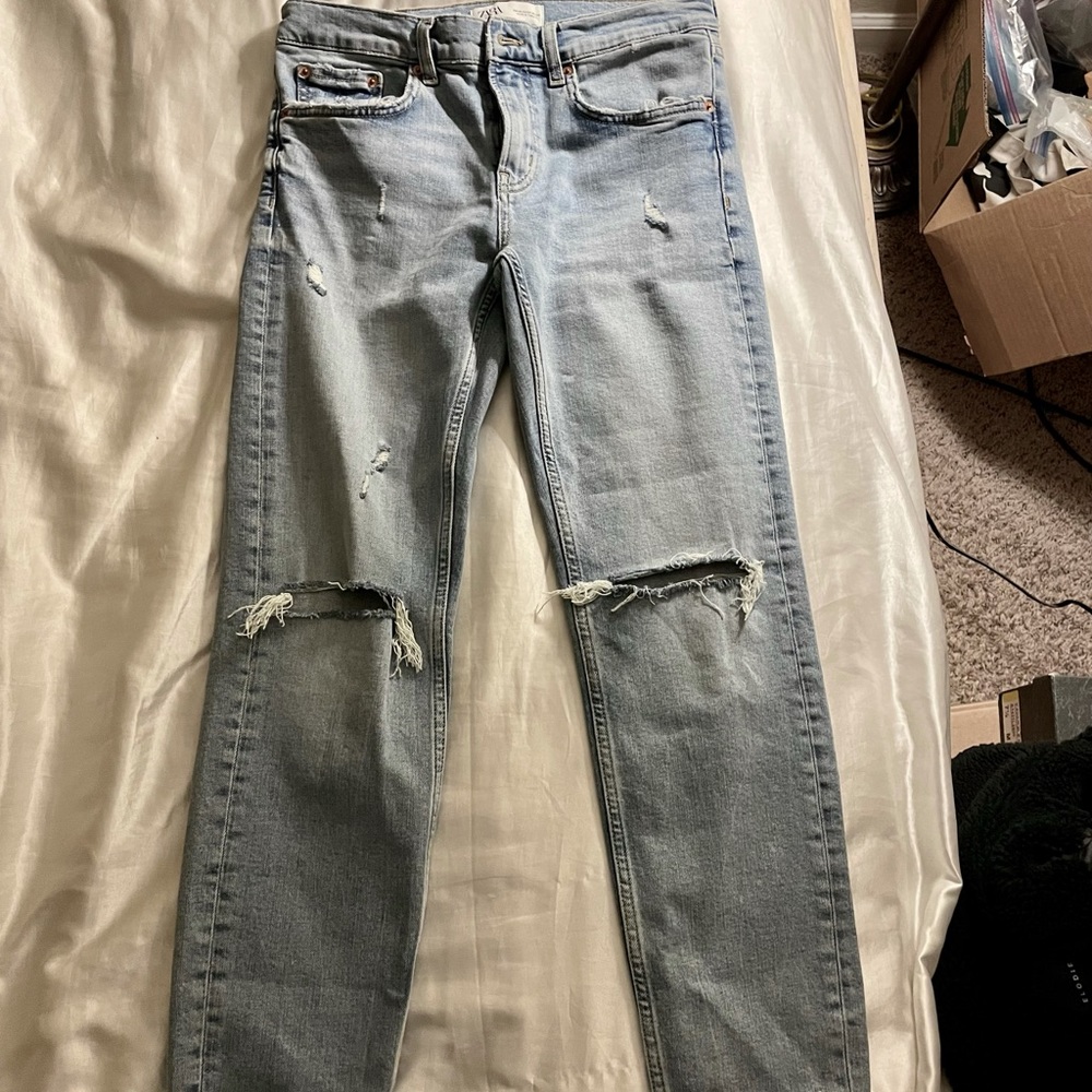 Zara slim boyfriend jeans